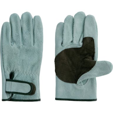 【CAINZ-DASH】富士グローブ 牛床革オイル加工手袋（袖口マジックタイプ）　ＪＳ－３２８　ジャストマジック　Ｌ 5341【別送品】
