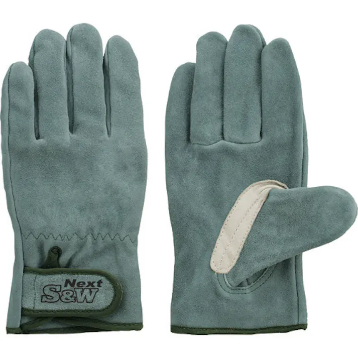 【CAINZ-DASH】富士グローブ 牛床革オイル加工手袋(袖口マジックタイプ) SN-32 LL 5373【別送品】