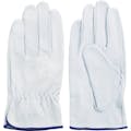 【CAINZ-DASH】富士グローブ 豚本革手袋（袖口しぼりタイプ）　ＥＸ－２３５　白　Ｌ 5915【別送品】
