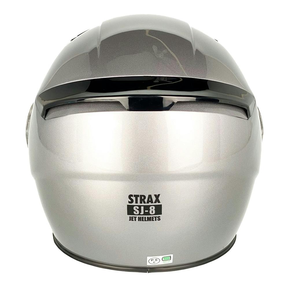 リード工業 STRAX ジェットヘルメット シルバー LLサイズ SJ-8