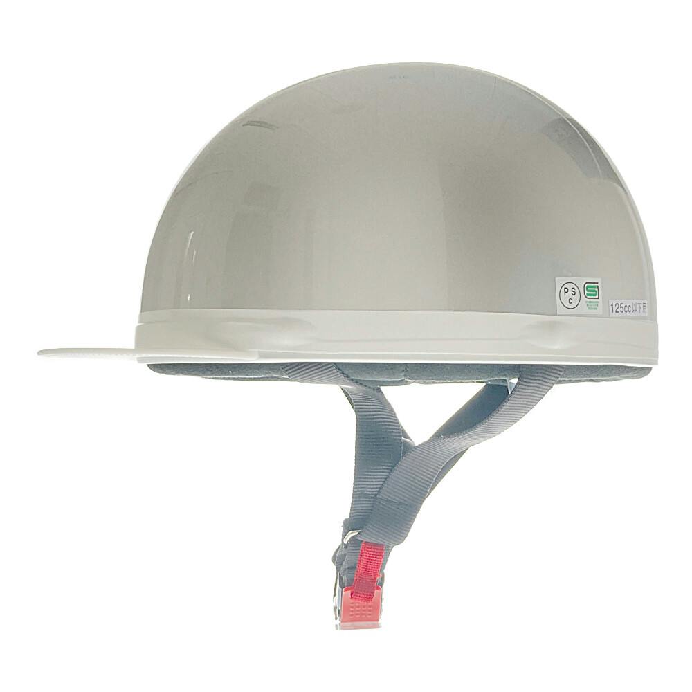 リード工業 ツバツキハーフヘルメット シルバー CR-740 | トラック