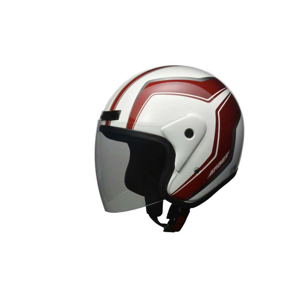リード工業 APRET ジェットヘルメット ホワイト | カー用品・バイク ...