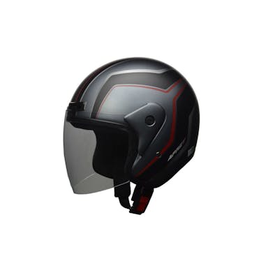 リード工業 APRET ジェットヘルメット マットガンメタ