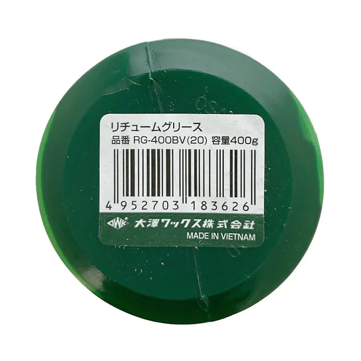 大澤ワックス リチュームグリース RG-400BV 400g