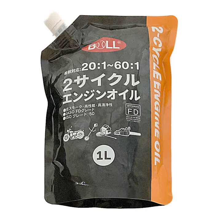 BOLL 2サイクルエンジンオイル 1L パウチ