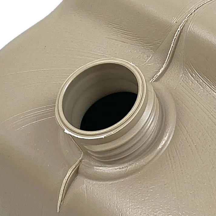 開け締めしやすい灯油缶 エクルベージュ 20L