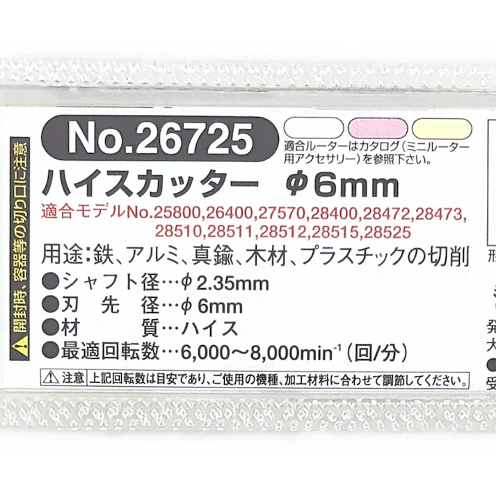 PROXXON ハイスカッター No.26725