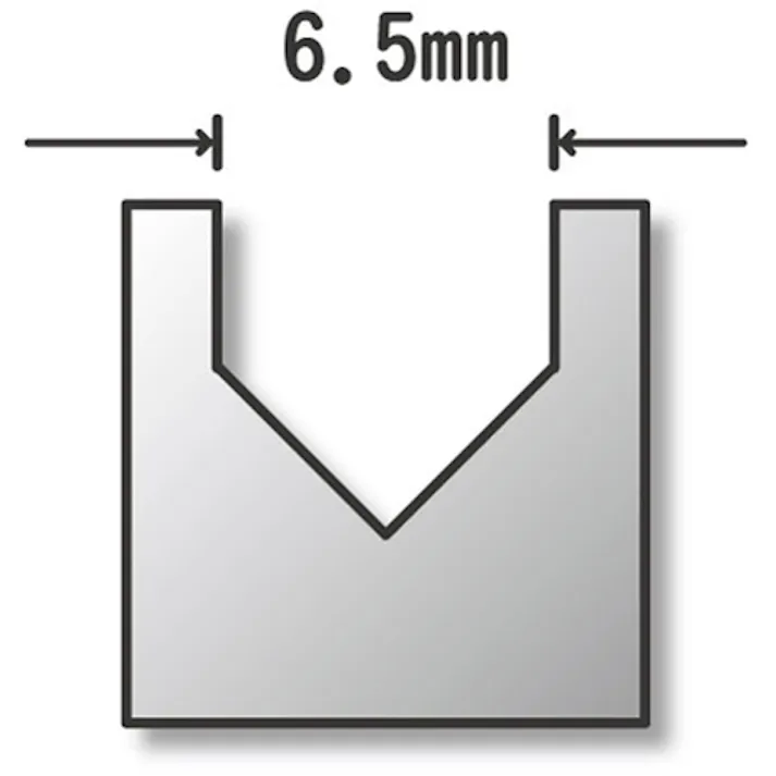 【CAINZ-DASH】キソパワーツール トリマービットV溝6.5mm 29032【別送品】