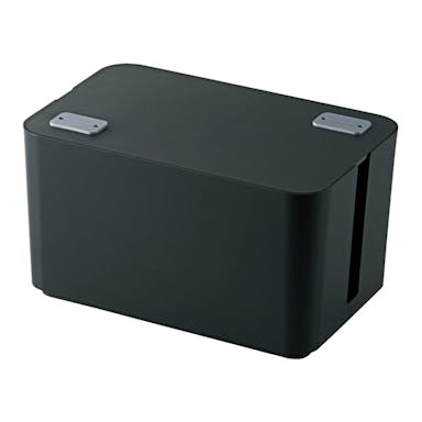 エレコム ケーブル収納ボックス 小 ブラック EKC-BOX002BK