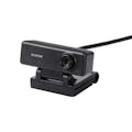 エレコム ワイド画面HD対応100万画素Webカメラ ブラック UCAM-C310FBBK(販売終了)