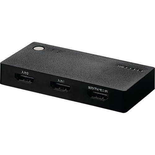 エレコム HDMI切替器 2入力1出力 ケーブルなしモデル ブラック DH-SWL2BK HDMIケーブル エレコム HDMI切替器 2入力1出力 ケーブルなしモデル ブラック DH-SWL2BK HDMIケーブル