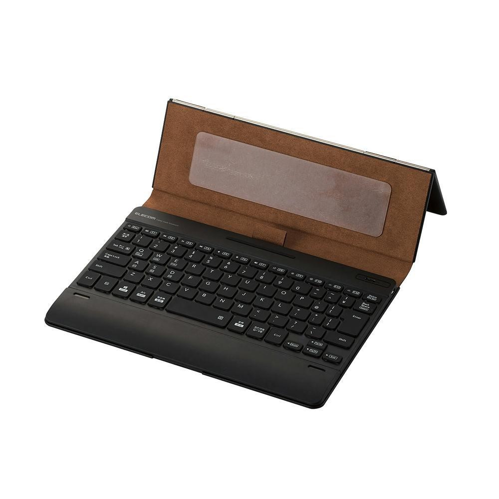 無傷 10.2インチ ブラックタブレット キーボード付き SKB-BTIPAD2BK【10.2インチiPad専用ケース付きキーボード タッチ