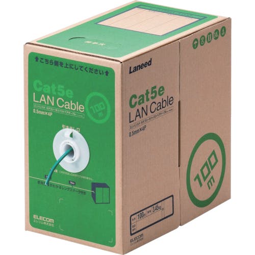 エレコム EU RoHS準拠LANケーブル CAT5E 100m ダークグリーン LD-CT2/DG100/RS LANケーブル エレコム EU RoHS準拠LANケーブル CAT5E 100m ダークグリーン LD-CT2/DG100/RS LANケーブル