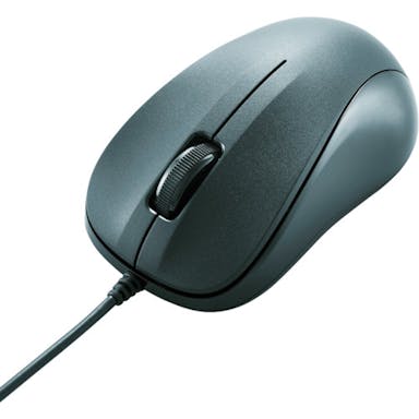 【CAINZ-DASH】エレコム ＵＳＢ光学式マウス　（Ｓサイズ）　ブラック M-K5URBK/RS【別送品】