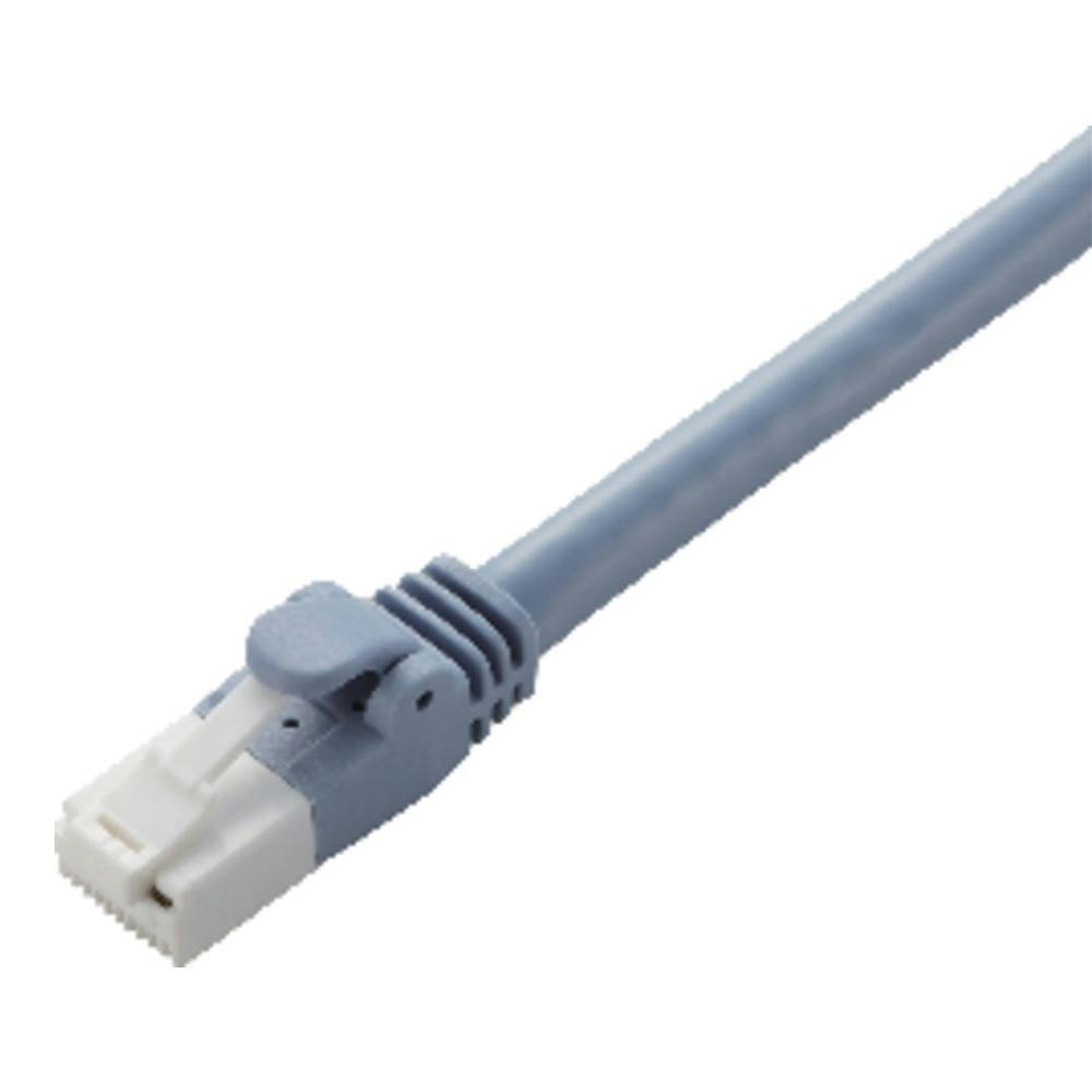 エレコム Cat6A用 LANケーブル 爪折れ防止 ブルー 3m