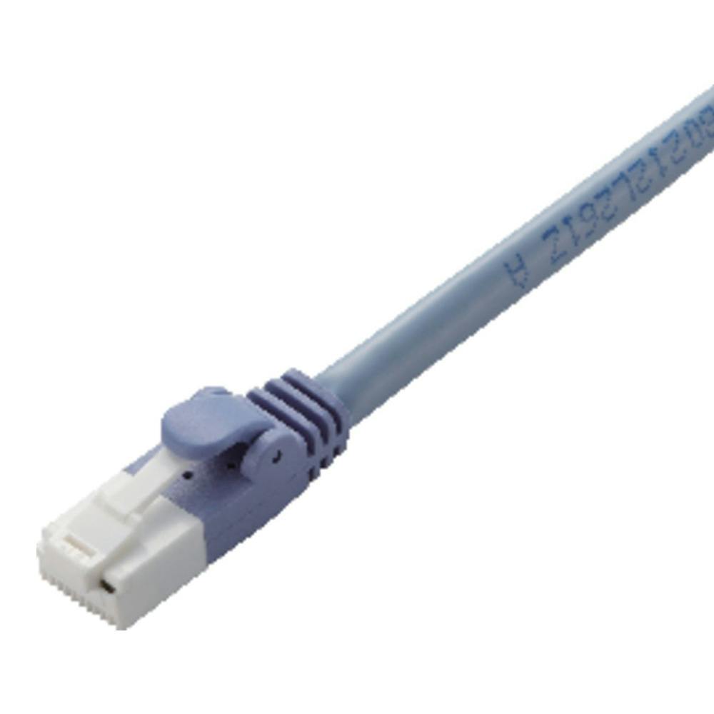 エレコム Cat7対応LANケーブル 爪折れ防止 LD-TWS/BU1 1m