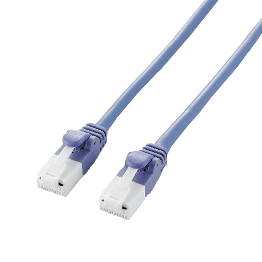 エレコム CAt5e LANケーブル LD-CTT/BU100 内装用接着剤 エレコム CAt5e LANケーブル LD-CTT/BU100 内装用接着剤