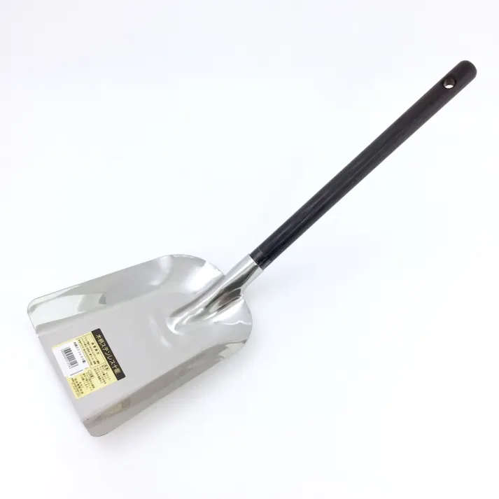 木柄ステンレス十能 大 B-4