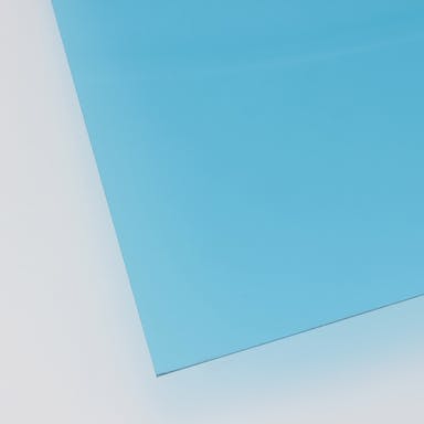 アクリサンデー サンデーシート 硬質塩ビ板 青透明 510-L-1 600mm×910mm 1mm厚