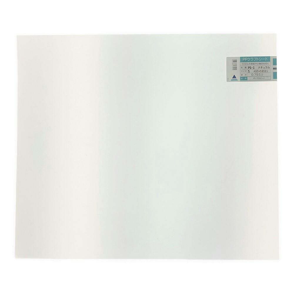 PPクラフトシート ナチュラル PS-1 490mm×565mm 0.75mm厚 | ペンキ