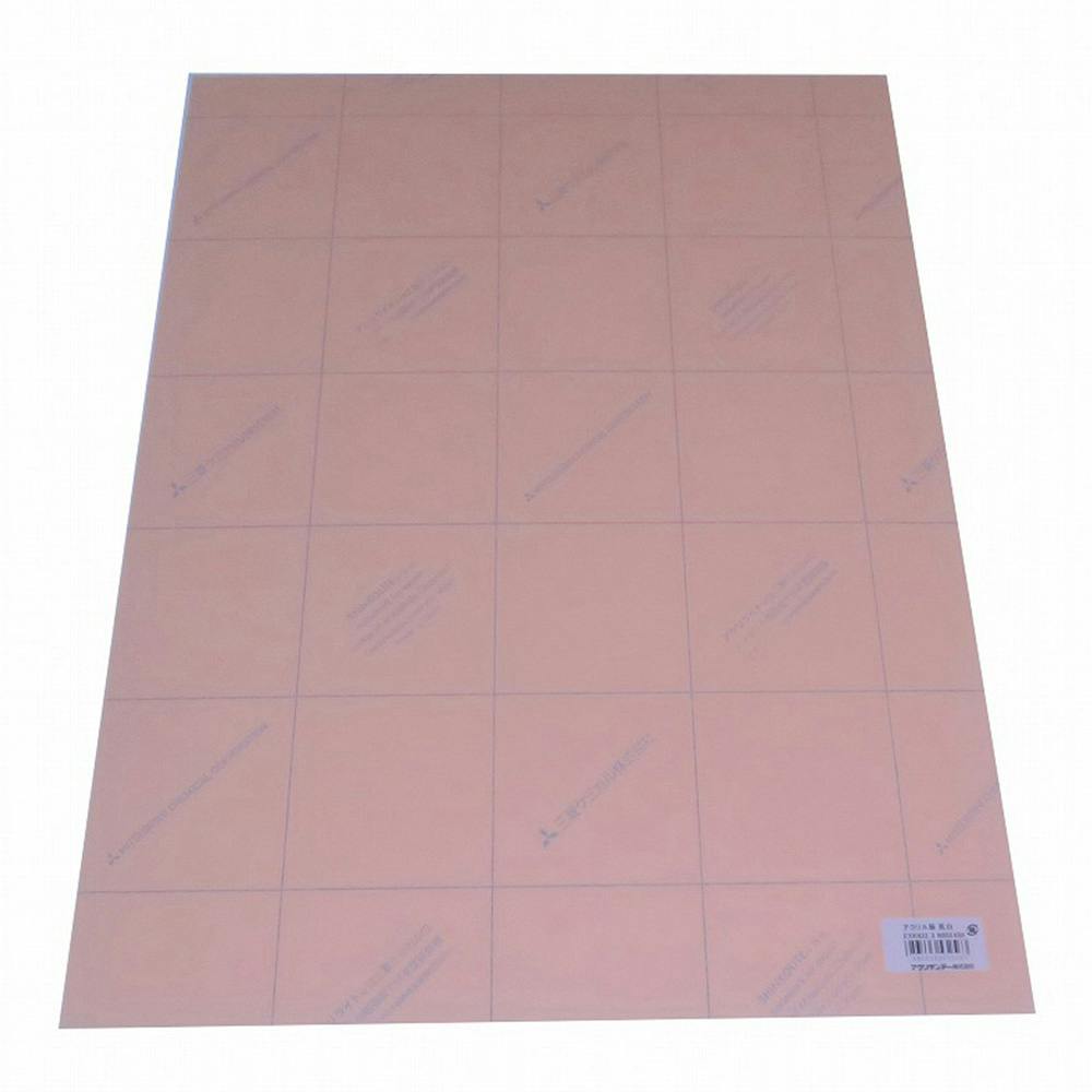 アクリルEXカット板 乳白半透明 450mm×600mm 3mm厚 | ペンキ（塗料