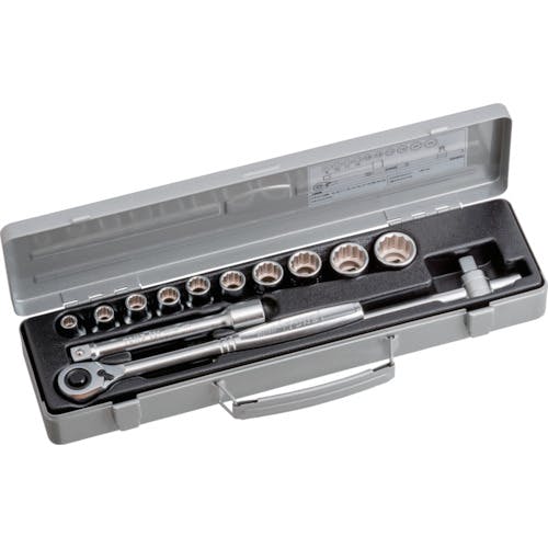 TONE ソケットレンチセット ISO 差込角12.7mm 13点セット 800MISO ソケットレンチセット TONE ソケットレンチセット ISO 差込角12.7mm 13点セット 800MISO ソケットレンチセット