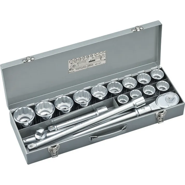 【CAINZ-DASH】TONE ソケットレンチセット吋目 17pcs 200【別送品】