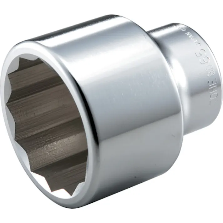 【CAINZ-DASH】TONE ソケット(12角) 対辺寸法50mm 差込角25.4mm 8D-50【別送品】