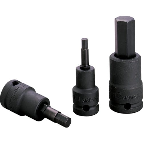 TONE インパクト用ヘキサゴンソケット(強力タイプ) 対辺寸法3mm 全長48mm 3KH-03 インパクト用ヘキサゴンソケット TONE インパクト用ヘキサゴンソケット(強力タイプ) 対辺寸法3mm 全長48mm 3KH-03 インパクト用ヘキサゴンソケット