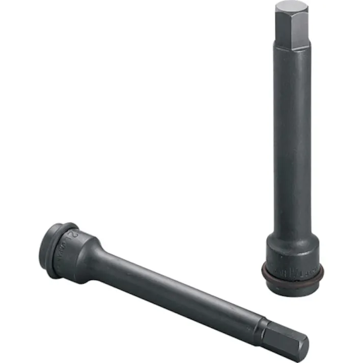 【CAINZ-DASH】TONE インパクト用ロングヘキサゴンソケット 対辺寸法8mm 差込角12.7mm 4AH-08L【別送品】