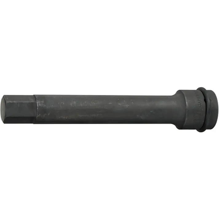 【CAINZ-DASH】TONE インパクト用ロングヘキサゴンソケット 対辺寸法17mm 差込角12.7mm 4AH-17L【別送品】