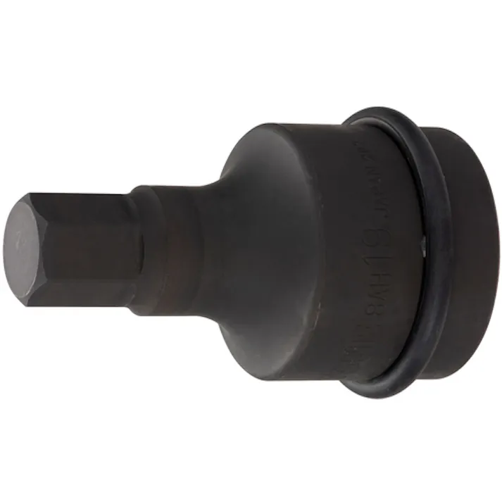 【CAINZ-DASH】TONE インパクト用ヘキサゴンソケット 対辺寸法19mm 差込角25.4mm 8AH-19【別送品】