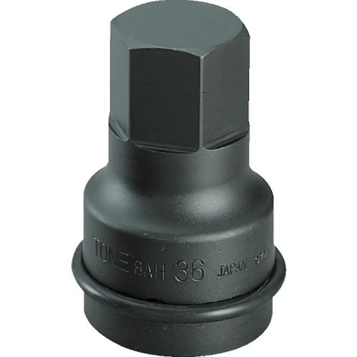 【CAINZ-DASH】TONE インパクト用ヘキサゴンソケット 対辺寸法36mm 差込角25.4mm 8AH-36【別送品】