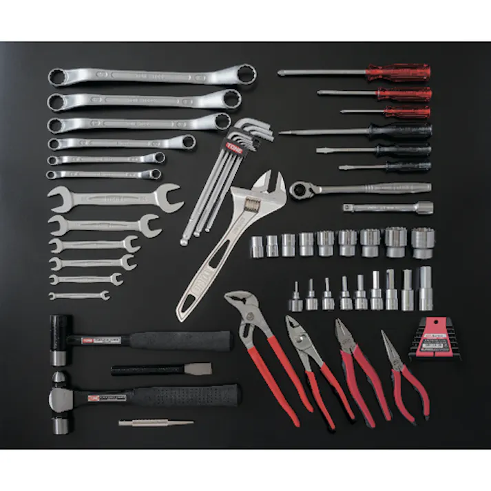 【CAINZ-DASH】TONE ツールセット(ヘキサゴンタイプ) 57pcs 700H【別送品】