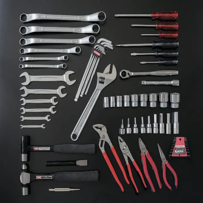 【CAINZ-DASH】TONE ツールセット(ヘキサゴンタイプ) 57pcs 700H【別送品】