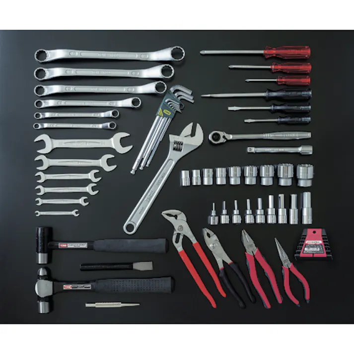 【CAINZ-DASH】TONE ツールセット(ヘキサゴンタイプ) 57pcs 700H【別送品】