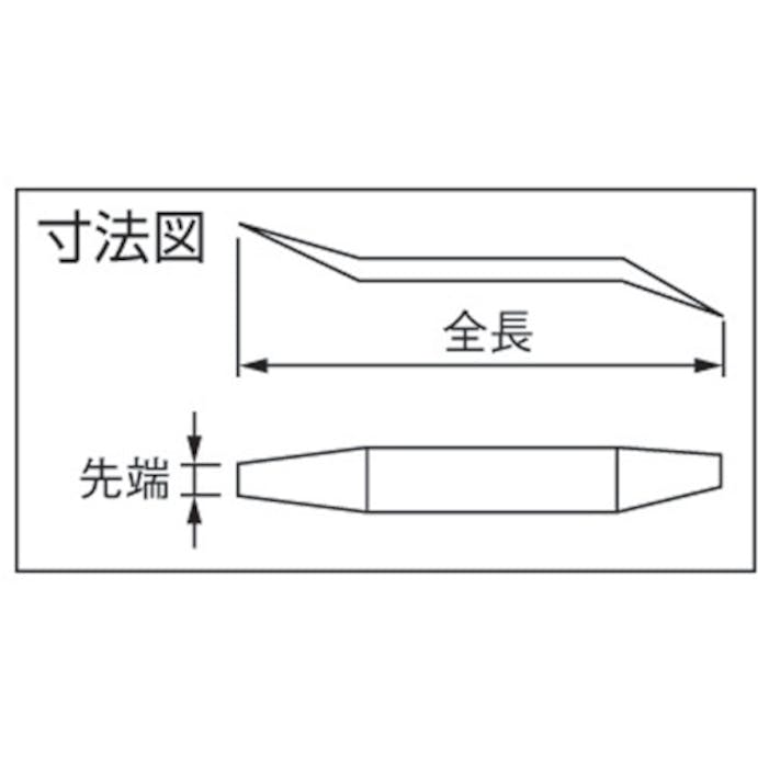 【CAINZ-DASH】ＴＯＮＥ 車輌整備用工具　ブレーキシュー調整ツール　全長１１０ｍｍ BST-110【別送品】