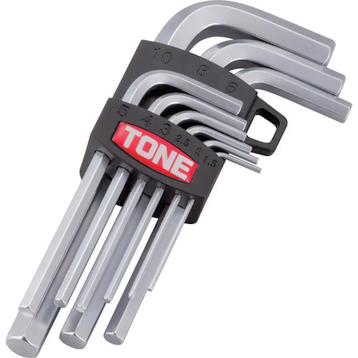 【CAINZ-DASH】TONE マスターツール六角棒L形レンチセット AS900【別送品】