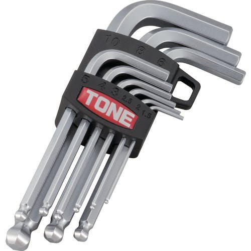 TONE マスターツールボールポイントL形レンチセット BS900 ボールポイント六角棒レンチセット TONE マスターツールボールポイントL形レンチセット BS900 ボールポイント六角棒レンチセット