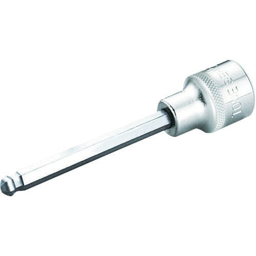 TONE ボールポイントヘキサゴンソケット 対辺寸法6mm 差込角9.5mm 長さ48mm 3BH-06 ヘキサゴンソケット TONE ボールポイントヘキサゴンソケット 対辺寸法6mm 差込角9.5mm 長さ48mm 3BH-06 ヘキサゴンソケット