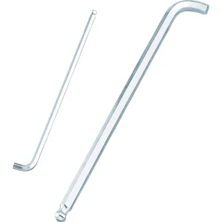 【CAINZ-DASH】TONE ボールポイント六角棒レンチ マスターツール首下ショートロングボールポイントL形レンチ 対辺寸法6mm BL-06S【別送品】