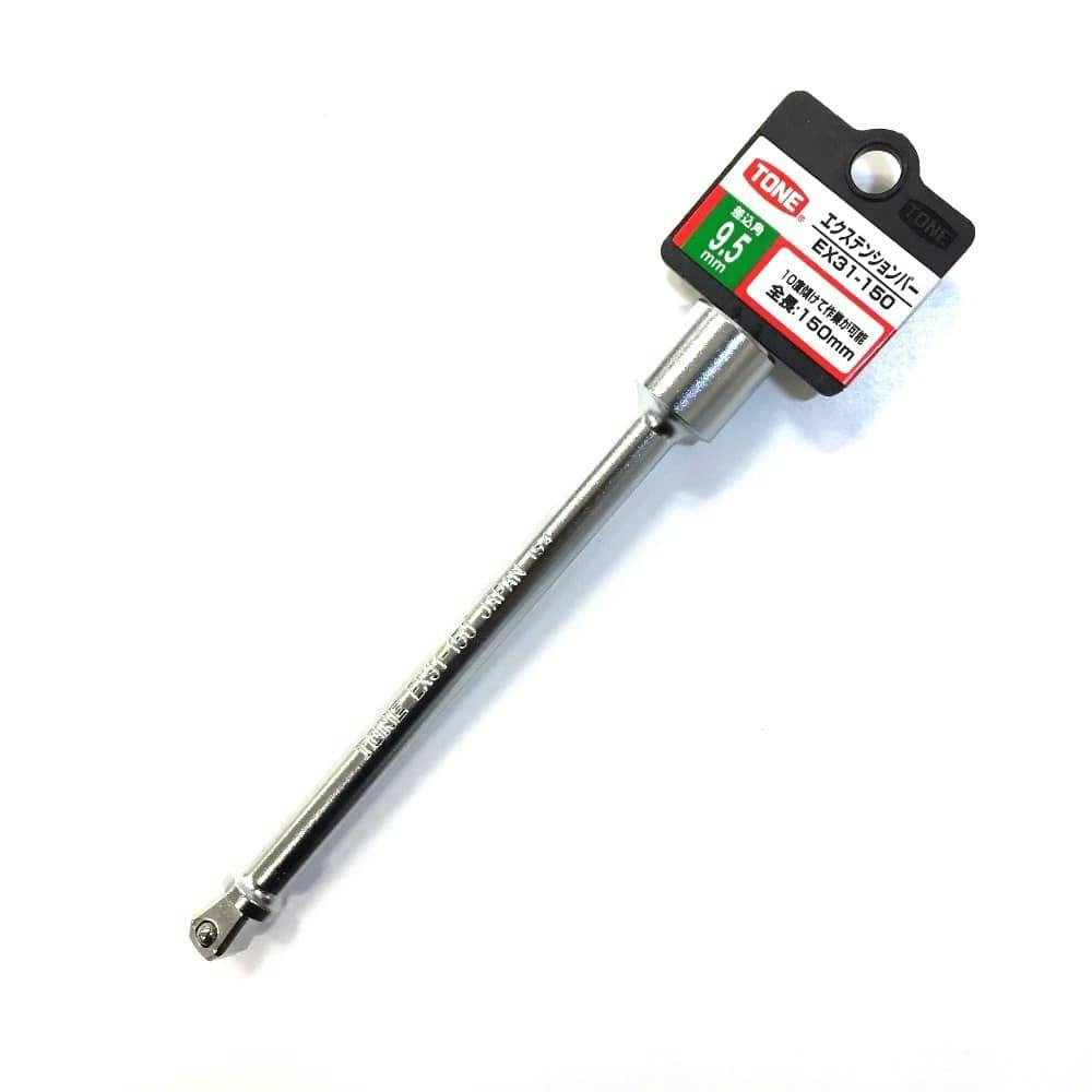 TONE トネ 首振エクステンションバー 差込角9.5mm EX31-150HP レンチ TONE トネ 首振エクステンションバー 差込角9.5mm EX31-150HP レンチ