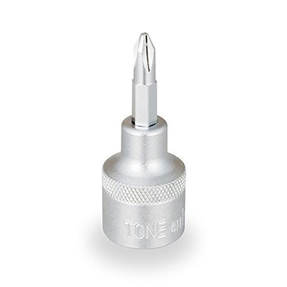 TONE トネ ドライバービットソケット 差込角12.7mm 4H-P2HP ドライバービット TONE トネ ドライバービットソケット 差込角12.7mm 4H-P2HP ドライバービット