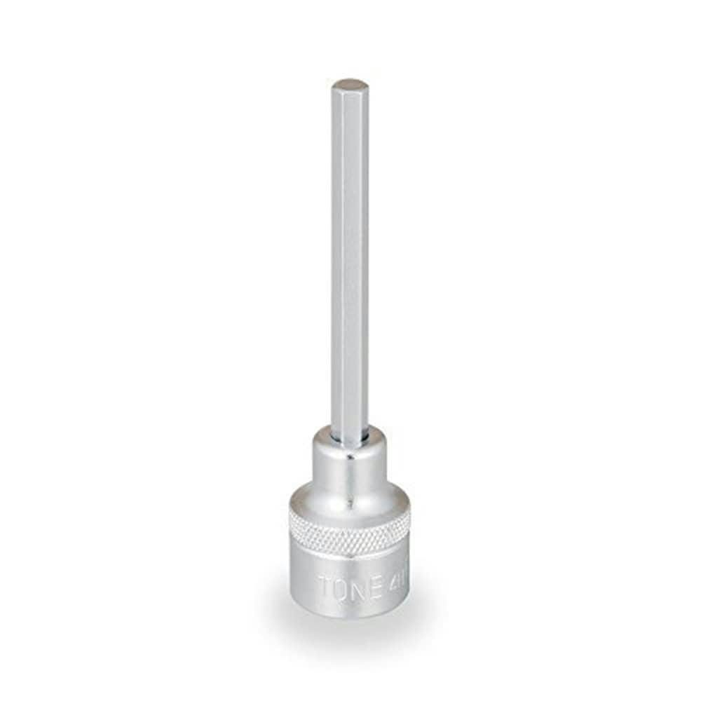 TONE トネ ロングヘキサゴンソケット 対辺寸法6mm 全長100mm 4H