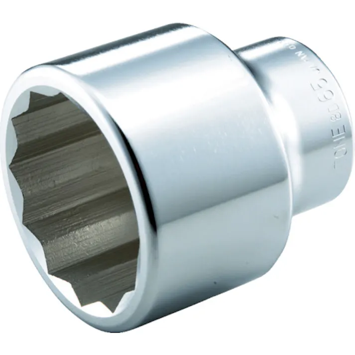 【CAINZ-DASH】TONE ソケット(12角) 対辺寸法30mm 差込角25.4mm 8D-30【別送品】
