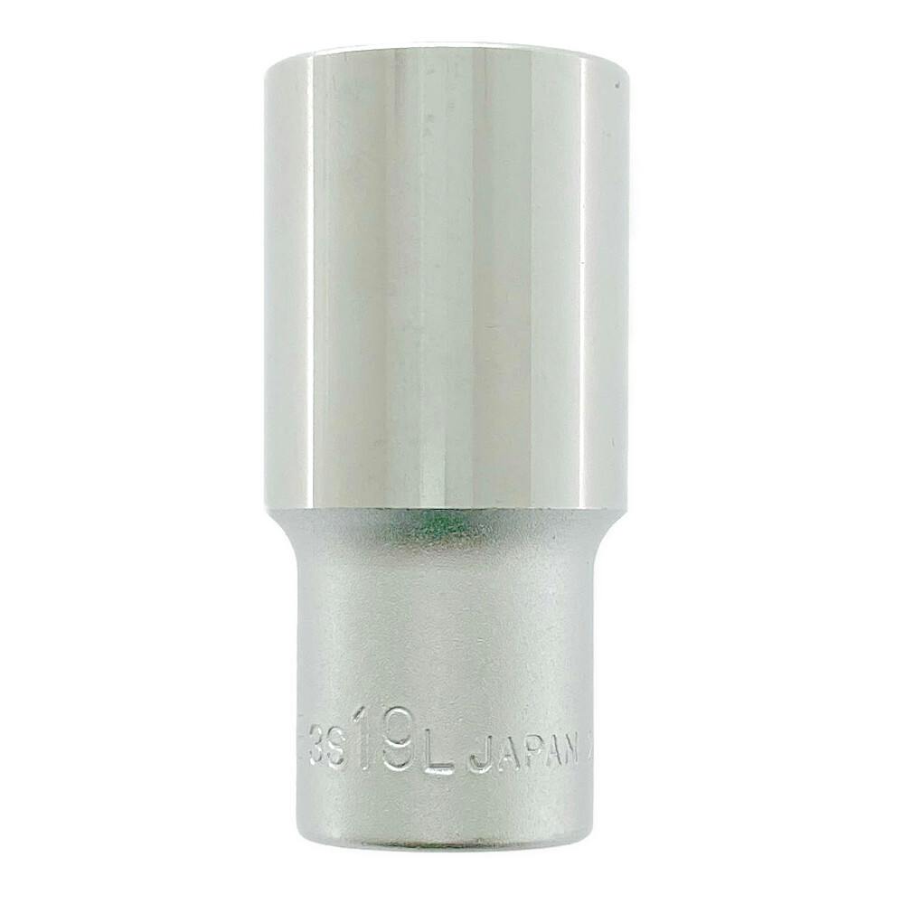 TONE トネ ディープソケット 差込角9.5mm 対辺寸法19mm 3S-19LHP