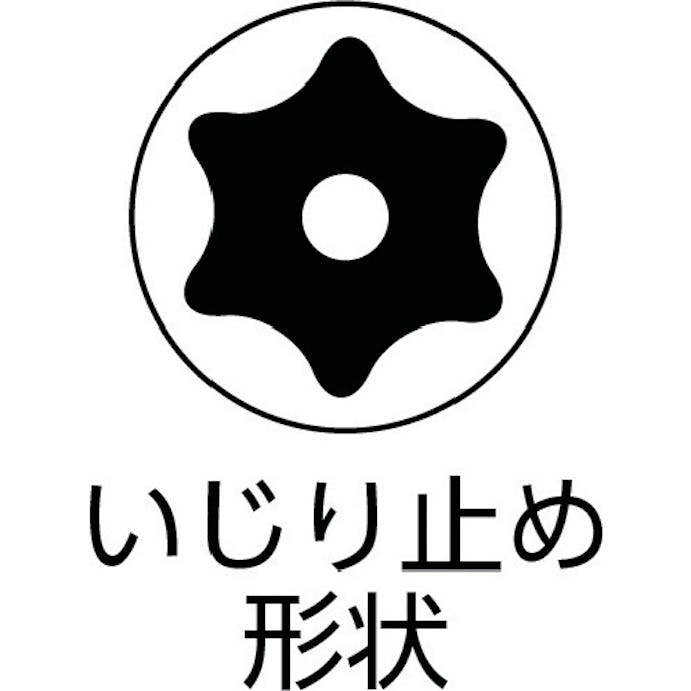 【CAINZ-DASH】ＴＯＮＥ ヘックスローブソケット　トルクスソケット（いじり防止タイプ）　Ｔ５０　差込角９．５ｍｍ　先端寸法８．７９ｍｍ 3TX-T50H【別送品】