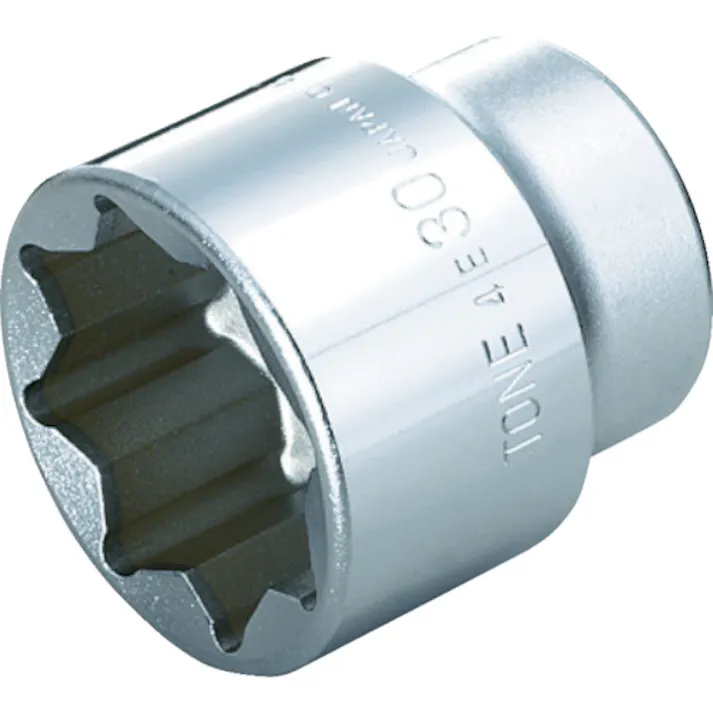【CAINZ-DASH】TONE ソケット(8角) 30mm 4E-30【別送品】