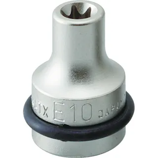 【CAINZ-DASH】TONE インパクト用ヘックスローブソケット E18 4ATX-E18【別送品】