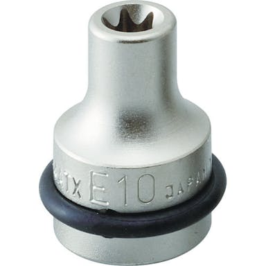 【CAINZ-DASH】ＴＯＮＥ インパクト用ヘックスローブソケット　Ｅ１４【別送品】